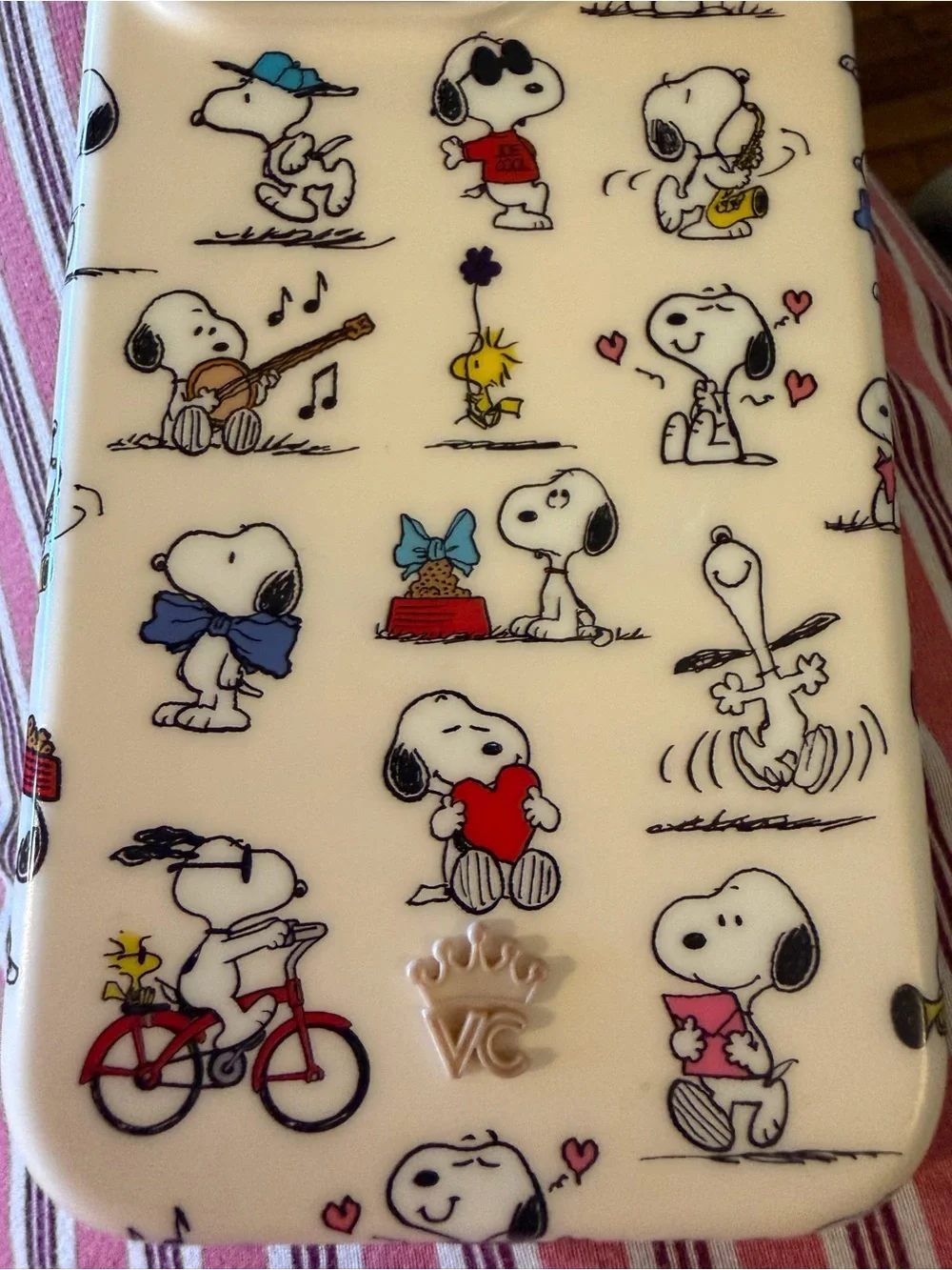 iPhone 15 pro Velvet Caviar Case, “Snoopy Moods”, MagSafe, see photos